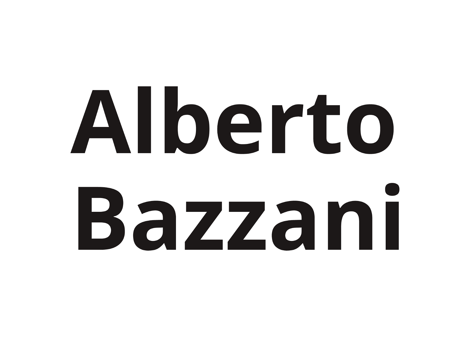 Alberto Bazzani