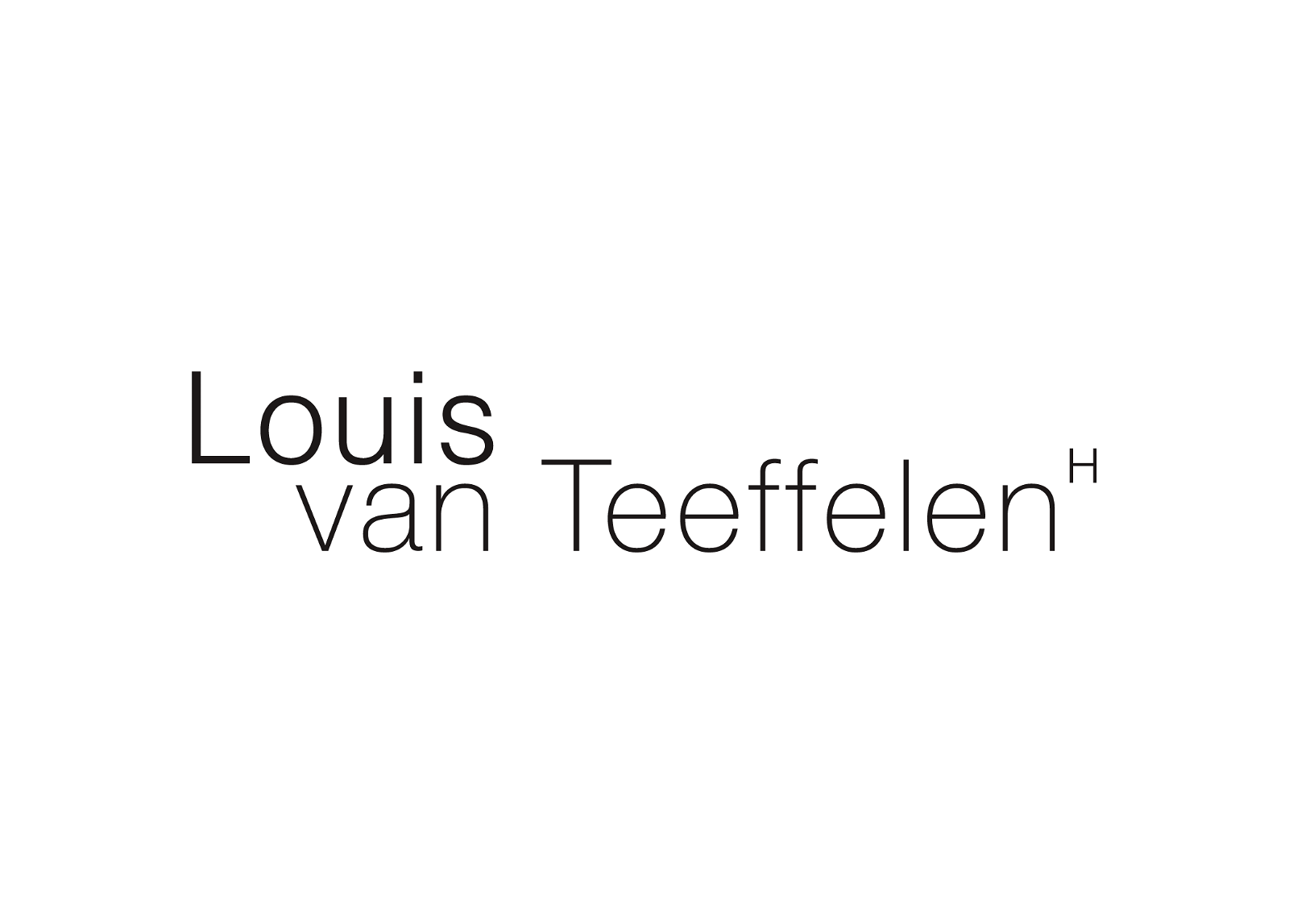 Louis van Teeffelen