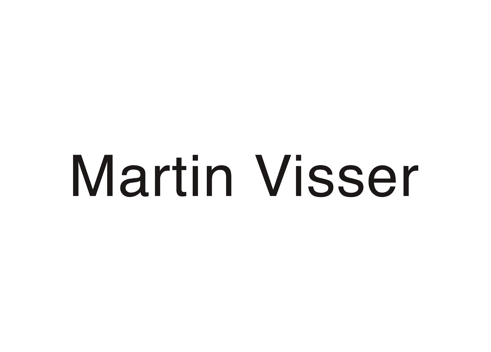 Martin Visser